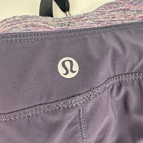 Lululemon Runderful Pant Black Grape Space Dye Camo Tender Violet Black Grape 8 - Picture 2 of 3